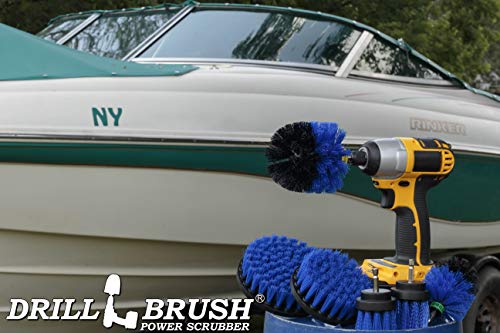 5 Piece Spin Brush Pool Cleaning Kit with Accessories