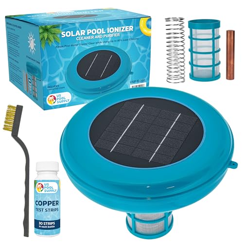 VIP Solar Pool Ionizer for Crystal-Clear Swimming