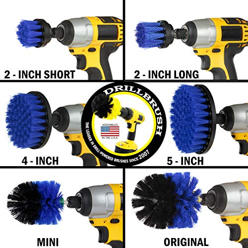 5 Piece Spin Brush Pool Cleaning Kit with Accessories