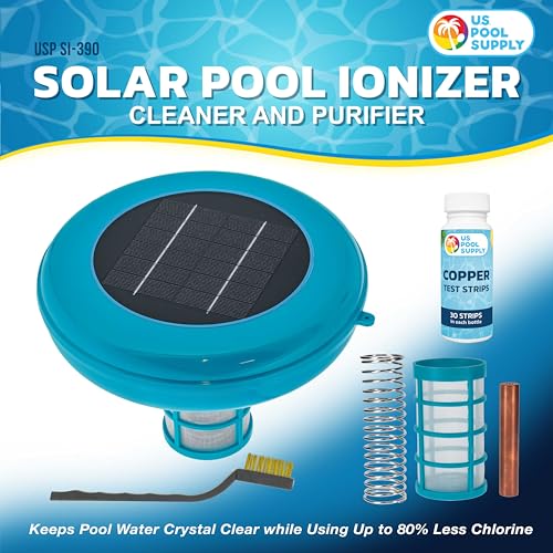VIP Solar Pool Ionizer for Crystal-Clear Swimming