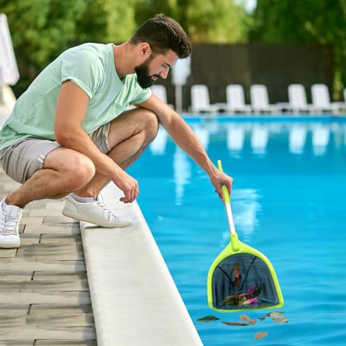 VIP Pool Net with Aluminum Pole - Fast Cleaning