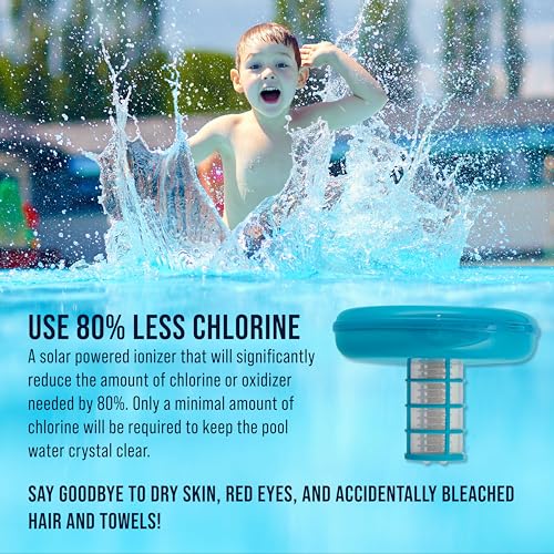VIP Solar Pool Ionizer for Crystal-Clear Swimming