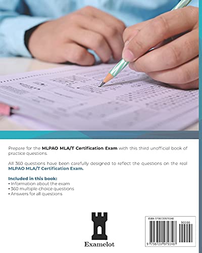MLPAO MLA/T Certification Exam Practice Test #3