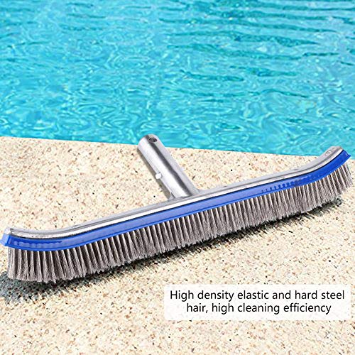 18" Wire Algae Brush for Cleaning Pool & Spa