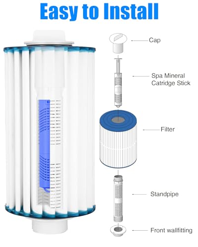 TULIADU Hot Tub Mineral Stick VIP Supplies Upgrade