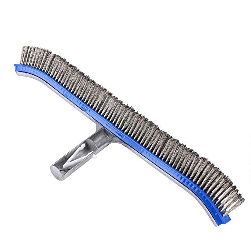 18" Wire Algae Brush for Cleaning Pool & Spa
