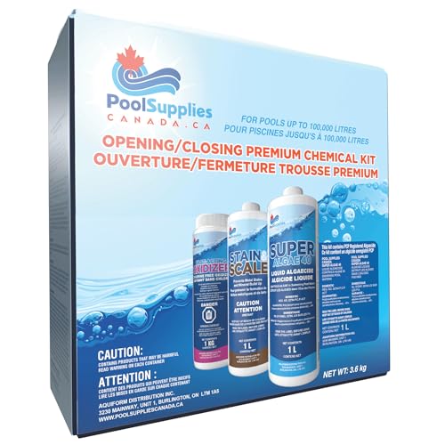 VIP Pool Chemical Kit for 100,000 litres