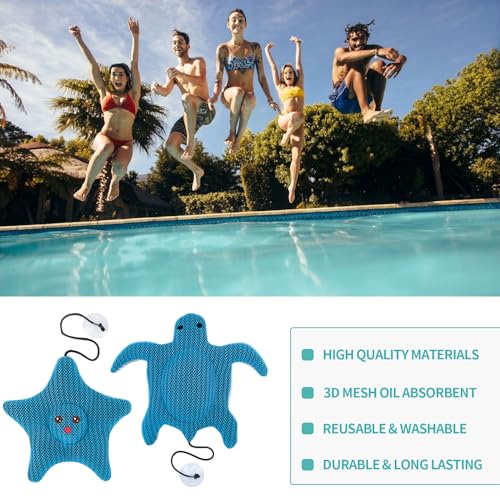 Spa & Pool Scum Absorber, Reusable Cleaning Kit