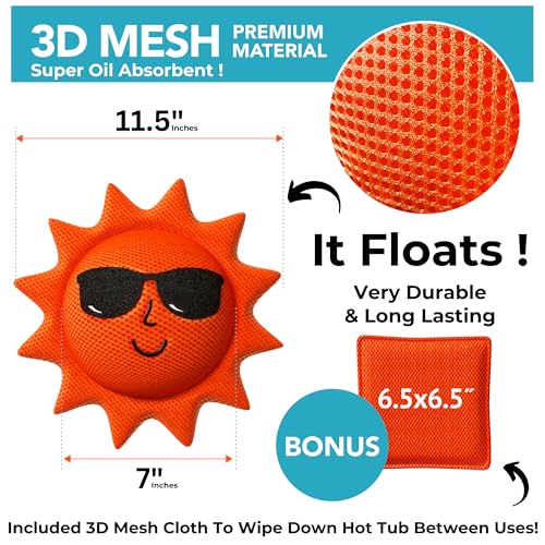 VIP Hot Tub Scum Absorber and Pool Test Strips