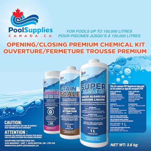 VIP Pool Chemical Kit for 100,000 litres