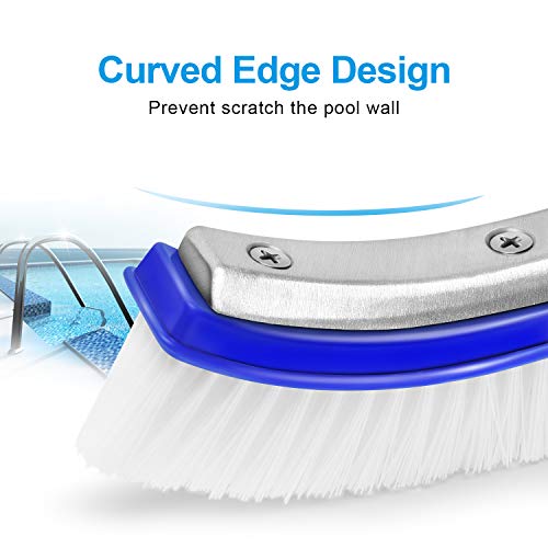 18" Durable Aluminium Pool Brush for VIP Shopping