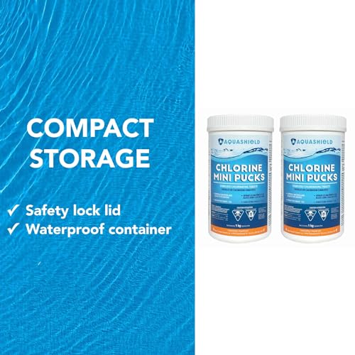 Aquashield VIP Chlorine Mini Pucks for Spa & Hot Tubs