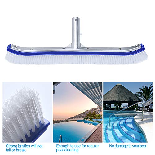 18" Durable Aluminium Pool Brush for VIP Shopping