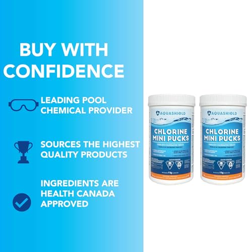 Aquashield VIP Chlorine Mini Pucks for Spa & Hot Tubs