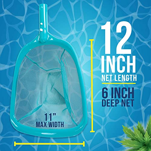 11.5ft Pool Leaf Skimmer Net with Telescopic Pole