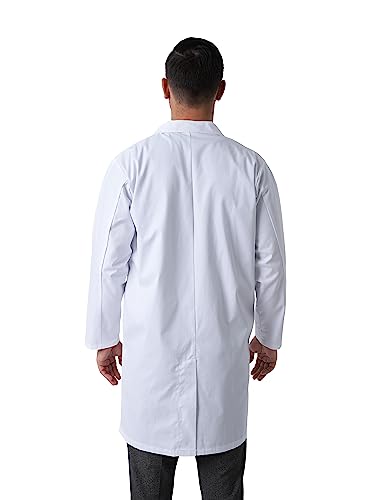 HOMBURY Professional VIP White Lab Coat Unisex优越达人 白色 化纤 棉料唐装