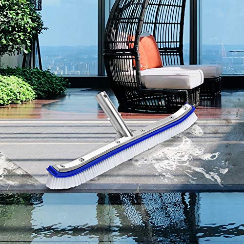 18" Durable Aluminium Pool Brush for VIP Shopping