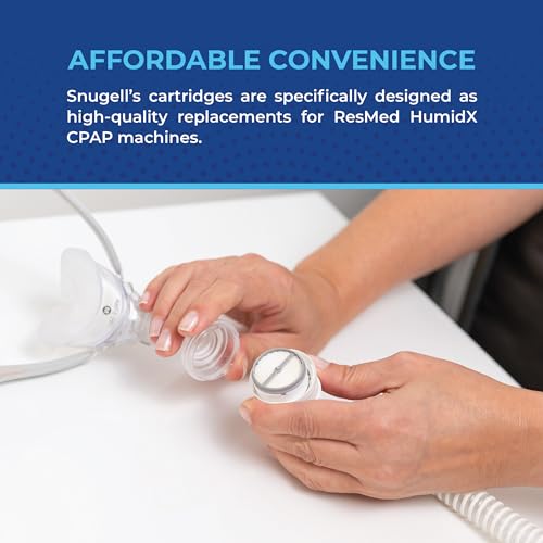 6-Pack HumidX Plus Replacement Cartridges for ResMed Airmini