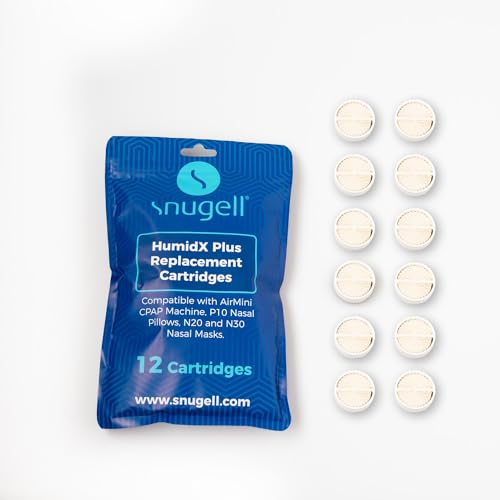 HumidX Plus Replacement Cartidges for ResMed Airmini (12-Pack)