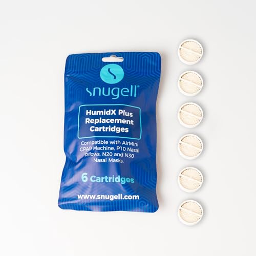 6-Pack HumidX Plus Replacement Cartridges for ResMed Airmini