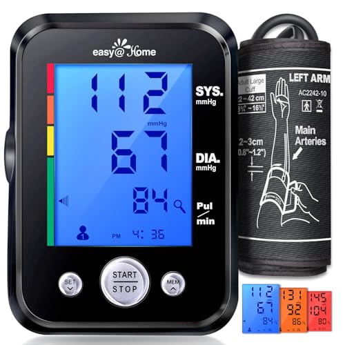 Easy@Home Upper Arm Blood Pressure Monitor - VIP Shopping