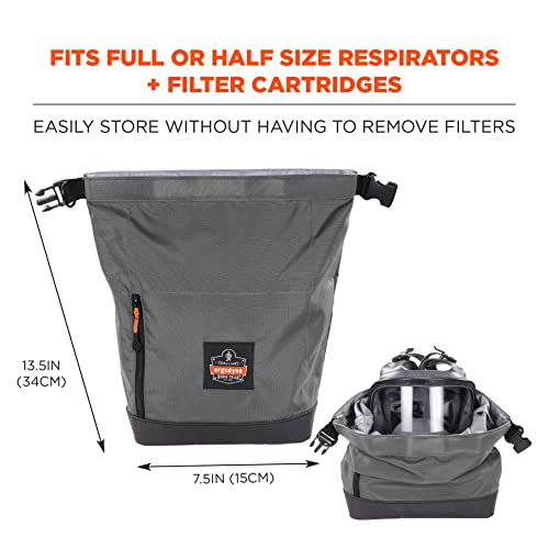 VIP Respirator Mask Storage Bag, Fits Half/Full Face