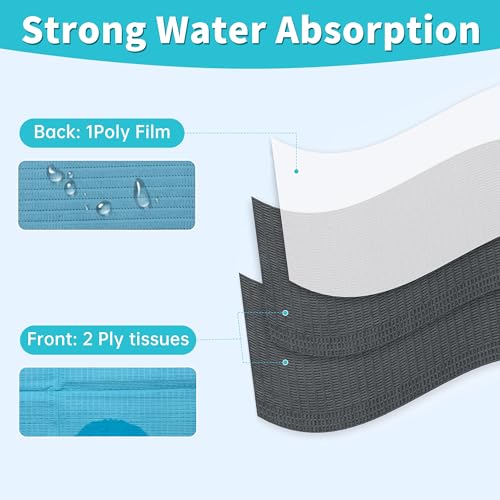 VIP Disposable Dental Bibs - 125 Pack 13"x18