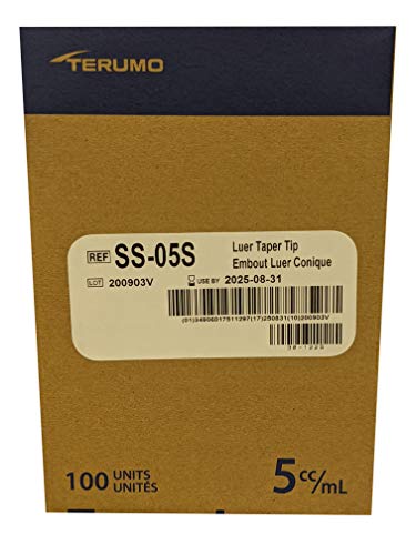 Terumo 5ml Oral Syringes - Box of 100