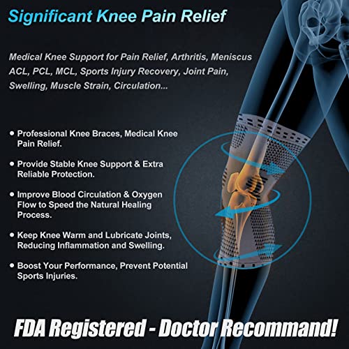 NEENCA Professional Knee Brace for Pain Relief and Support