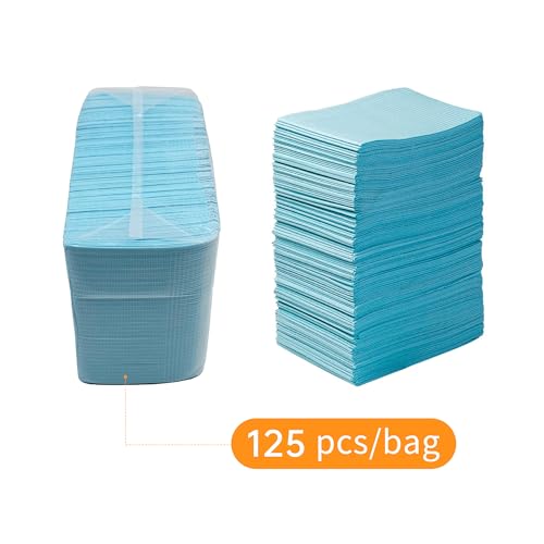 VIP Disposable Dental Bibs - 125 Pack 13"x18