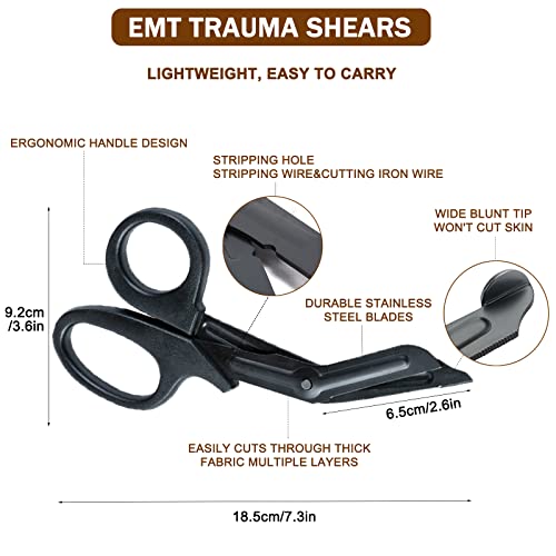 Molle Tourniquet Holder with Tactical TQ and Shear