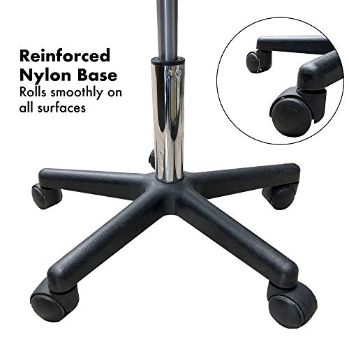 Hydraulic Adjustable Rolling Stool for Spa and Office