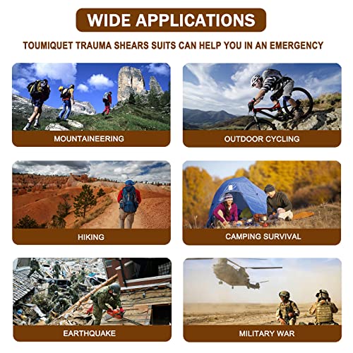 Molle Tourniquet Holder with Tactical TQ and Shear