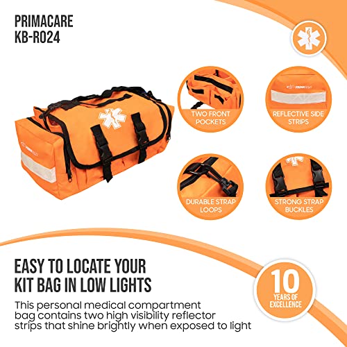 Primacare KB-RO24 VIP Emergency Medical Supplies Kit, Orange