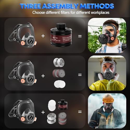 VIP Gas Mask with Activated Carbon Filter
