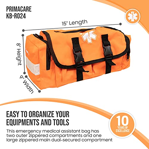 Primacare KB-RO24 VIP Emergency Medical Supplies Kit, Orange