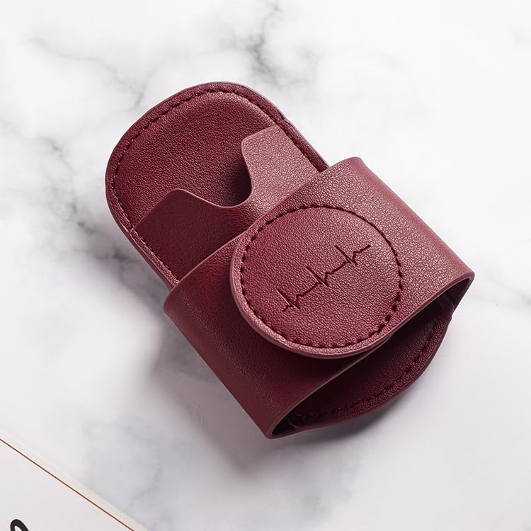 Maroon Stethoscope Holder Hip Clip for Medical Professionals