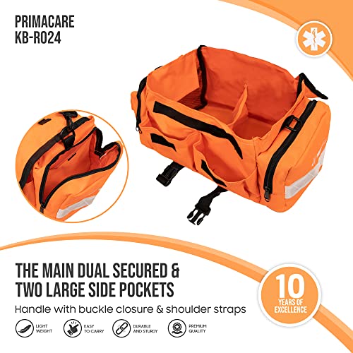 Primacare KB-RO24 VIP Emergency Medical Supplies Kit, Orange