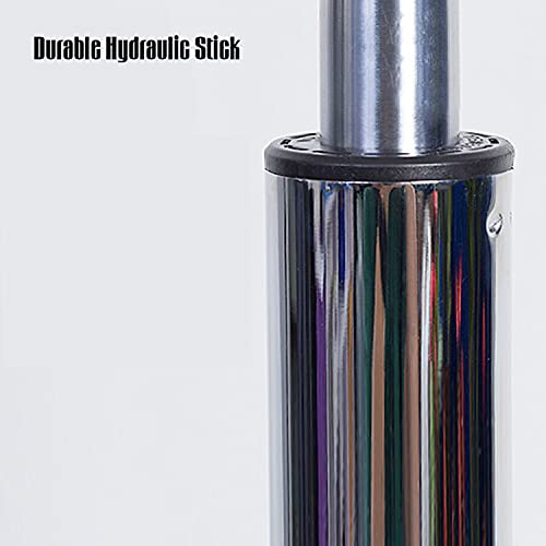 GreenLife® Deluxe Adjustable Height Rolling Stool (Black)