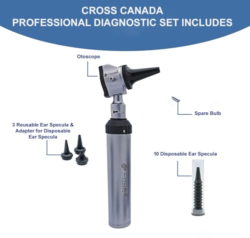 Canada VIP LED Otoscope Diagnostic Set - Crossborder Shopping
