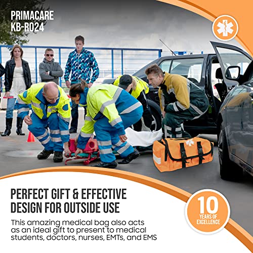 Primacare KB-RO24 VIP Emergency Medical Supplies Kit, Orange