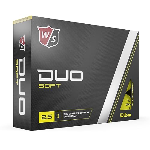 Wilson Duo Soft Golf Balls Yellow for VIPs