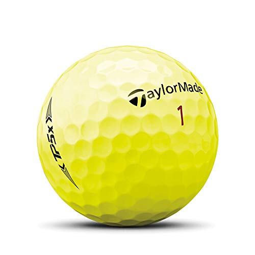 2021 TaylorMade VIP Yellow TP5x Golf Balls