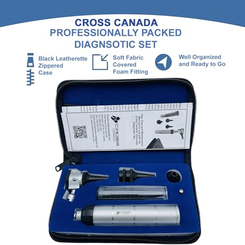 Canada VIP LED Otoscope Diagnostic Set - Crossborder Shopping