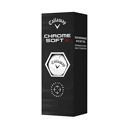 Callaway Chrome Soft X Golf Balls in White