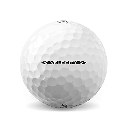 Titleist Velocity Golf Balls, White, Prior Generation VIP Shop