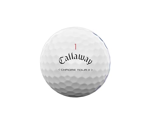 Callaway Golf Chrome Tour X Golf Balls (White) VIP Shopping