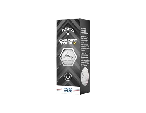 Callaway Golf Chrome Tour X Golf Balls (White) VIP Shopping