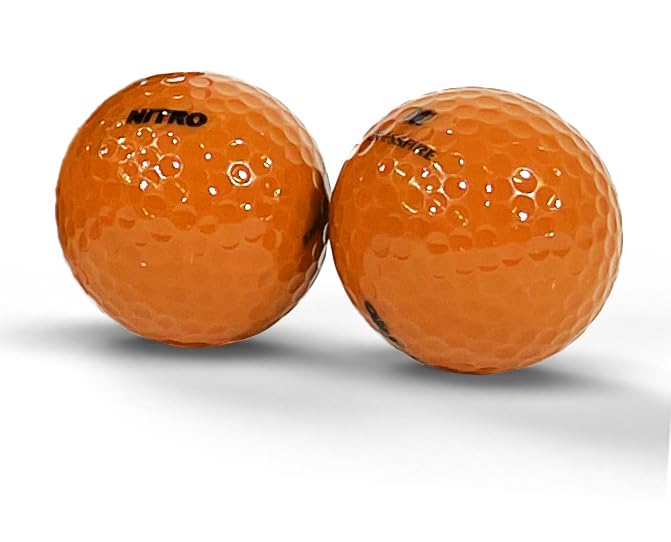 VIP Exclusive: Nitro Crossfire 45 Golf Balls - Orange