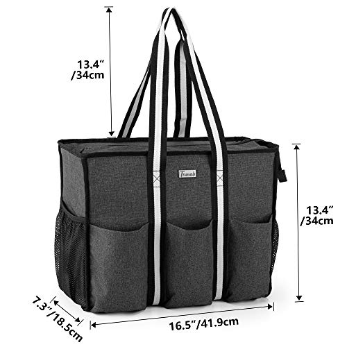 Trunab Nurse Bag & Tote for Work, Black